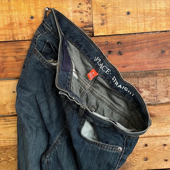 3 shade Childrens Place Boys Youth-12 jeans bundle - Picture 4 of 4